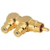 Adaptateurs audio Audioquest Doubleur RCA mâle vers 2 femelles