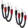 Accessoires enceintes Audioquest ThunderBird Jumper 507 fourche Silver...
