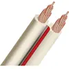 Câbles d'enceintes Audioquest X2 blanc (1m)
