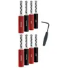 Pack 8 fiches banane Audioquest SureGrip 100 Argent