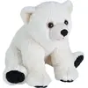 Wild Republic Pluche dieren knuffels ijsbeer van 30 cm - Knuffeldieren speelgoed