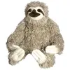 Wild Republic pluche dieren knuffel - luiaard - lichtbruin - 75 cm - grote knuffelbeesten