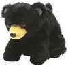 Wild Republic ours en peluche junior 18 cm en peluche noir/brun