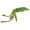 Wild Republic Pluche dieren knuffels Inktvis/octopus groen van 38 cm - Knuffeldieren speelgoed