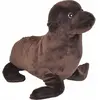 Wild Republic Pluche bruine zeeleeuw knuffel 35 cm - Zeeleeuwen zeedieren knuffels - Speelgoed voor kinderen