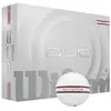 Wilson DUO Soft TRK360 Golfballen 2025 - Wit - 12 Stuks