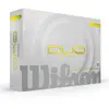 Wilson Staff Bolas de Golf, Duo Soft, Bola de golf de dos piezas, 12 Bolas, Amarillo