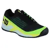 Chaussures de Tennis - WILSON - RUSH PRO EXTRA DUTY - Noir/Vert/Jaune ...