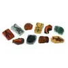 Safari Speelset Ancient Fossils Toob Junior Bruin/grijs 10-delig