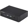 StarTech Commutateur KVM DP 2 ports, Commutateur KVM, Noir