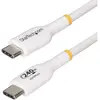 StarTech.com Câble USB-C vers USB-C 2.0 - 240W 5A PD EPR - 3 m - Blanc