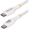 StarTech.com Câble USB-C vers USB-C 2.0 - 240W 5A PD EPR - 1 m - Blanc