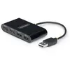 StarTech.com Hub USB-A 2.0 portable - Noir