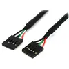 StarTech.com Câble - StarTech - IDC-5 - 45 cm - USB - F/F - Noir