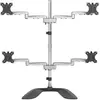 StarTech.com Screen Table Support Startech ARMQUADSS Black/Silver 32"