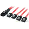 StarTech.com Startech Câble Sas Sff-8087 Vers Adaptateur Sata 4x à Verrouillage