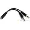 StarTech.com Répartiteur audio / Jack 3,5mm - MUYHSFMM
