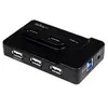 StarTech 6-poort USB 3.0/2.0 Combo Hub met Oplaadpoort