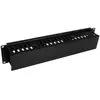 StarTech.com Panneau de gestion de câbles horizontal 2U pour rack de s...