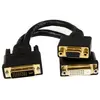 StarTech.com Câble répartiteur en Y / Adaptateur doubleur DVI-I (M) ve...