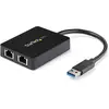 StarTech.com Startech Adaptateur Usb 3 Dual Port Gigabit Ethernet