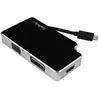 StarTech.com USB C to VGA/HDMI/DVI Adapter Startech CDPVGDVHDB Silver
