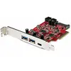 StarTech.com StarTech 5 poorts USB PCIe Kaart - 10Gbps 2xUSB/1xUSB-C,1x IDC