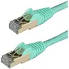 StarTech.com StarTech CAT6A 10 Gigabit Netwerkkabel - STP - CU - 7,5 meter - Aqua