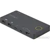 StarTech.com StarTech KVM hybride 2 ports, Commutateur KVM, Noir