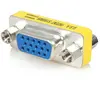 Startech.com STARTECH Changeur de genre VGA HD15 slim - Adaptateur VGA vers VGA - F/F - 1 x HD-15 Femelle VGA - 1 x HD-15 Femelle VGA