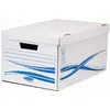 Conteneur à ouverture sur le dessus Bankers Box Basic Bleu et Blanc