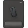 Fellowes Breyta  XL Muismat met Polssteun Zwart | Ergonomisch Comfort