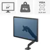 Bras porte-écran simple Fellowes Platinum Séries Noir
