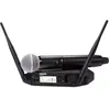 Shure GLXD24+/SM58 draadloze handheld microfoon