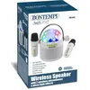 Bontempi Wireless Speaker with Double Microphone and Disco LED Lights,...