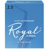 Royal By D'Addario RJB1025 Alt saxofoon rieten 10 stuks sterkte 2,5