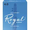 D'Addario RCB1040 - Anches clarinette si bémol, force 4.0, boîte de 10