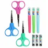 Nûby Set Manucure Sur Carte - Ciseaux/Coupe-ongle/Lime