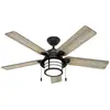 HUNTER FANS Ventilateur de plafond Santorini 132 cm avec lumière