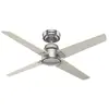 Ventilateur de plafond Cordelia M Nickel avec télécommande