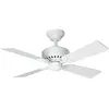 HUNTER FANS Ventilateur de plafond Bayport Blanc 107 cm