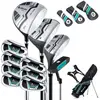COSTWAY Set de Golf 11 Clubs-Droitier Hommes-Driver,Bois de Parcours,H...