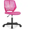 COSTWAY Chaise de Bureau Ergonomique en Maille, Hauteur du Siège Régla...