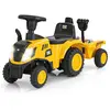 Tracteur pour Enfants 18 Mois-3 Ans COSTWAY Licence Caterpillar, Pied ...