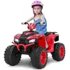GOPLUS 24V Quad Électrique 1 Place pour Enfants 3-8 Ans Charge 35KG - ...