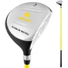 Club de Golf pour Enfants COSTWAY-Âges Recommandé 8-10-Manche en Fibre de Verre et Housse de Protection-Aide à l'Alignement-86 cm