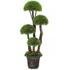 Arbre Artificielle Interieur - RELAX4LIFE - Tronc en Rotin - Pot Rempl...
