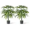 Arbre Artificielle Intérieur - RELAX4LIFE - Lot de 2 - Branches Réglab...