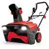 Déneigeuse Electrique 2300W COSTWAY-Largeur de Travail 50 cm-2 Phares ...
