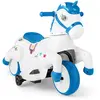 GOPLUS Voiture Électrique 12V pour Enfants avec Fonction Bascule, Moti...